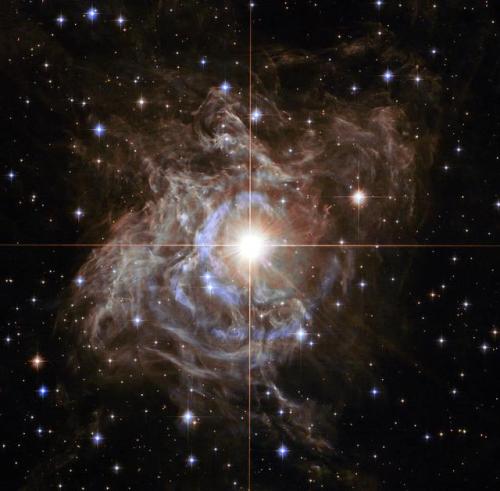 photos-of-space - The super star in the center of this Hubble...