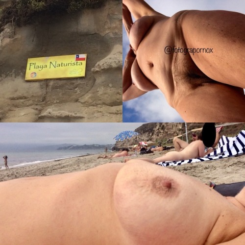 naturistelyon - At the nude beach, in Chile 
