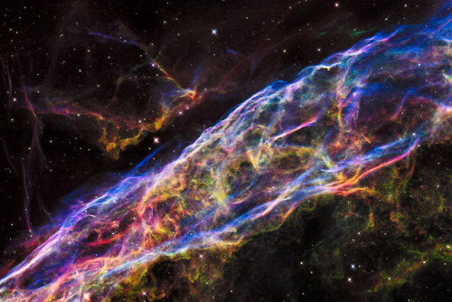 The Veil Nebula, in the constellation Cygnus, is one of the most...