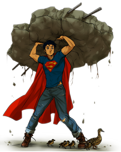zombiedaisuke - A quick Superman I drew back in May. First of...