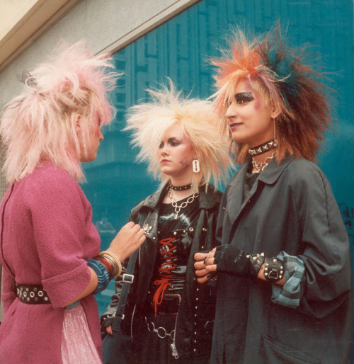 allaccessproject - GIRL PUNKS, STOCKPORT, 1983. PHOTO © SHIRLEY...