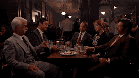 Image result for drinking mad men gifs