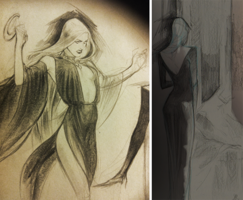 sauronisnotamused - Small bunch of sketches, concept work ‘n‘...