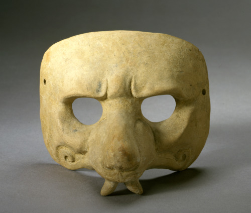 theancientwayoflife:~ Jaguar Half-Mask.Culture: MayaDate: ca....