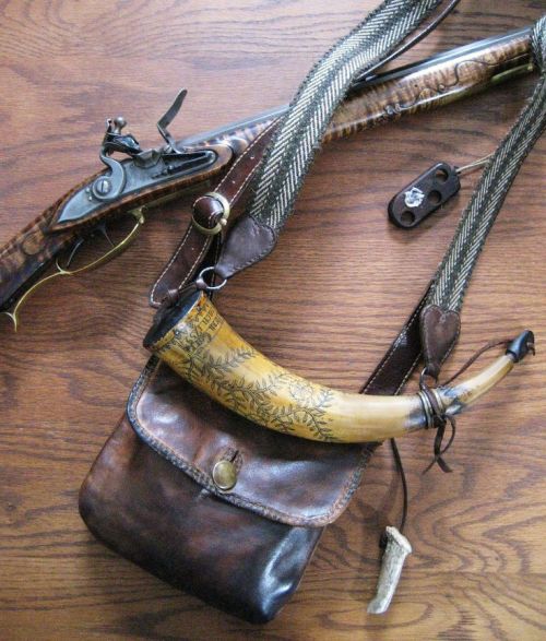 nessmuk - .50 rifle Bag other leather work - Jeanne McDonald...