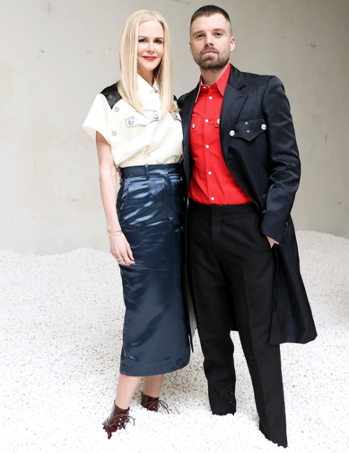 sebastiansource - Sebastian Stan poses with actress Nicole Kidman...