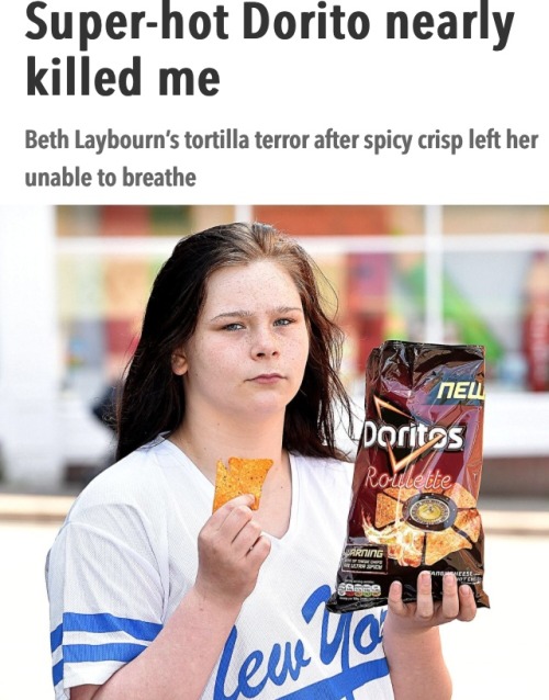 atane - White girl nearly dies from eating ‘spicy’ Doritos.