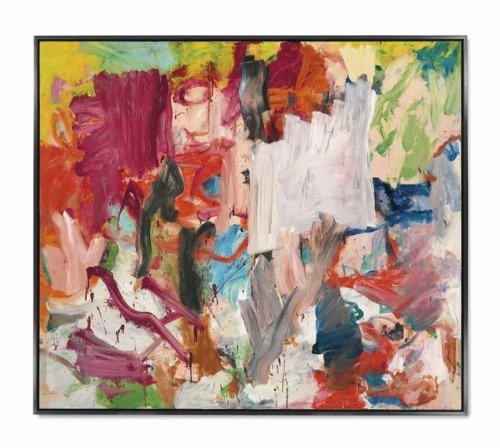 worldartcollection - Oil on canvas by Willem de Kooning77 x 88...