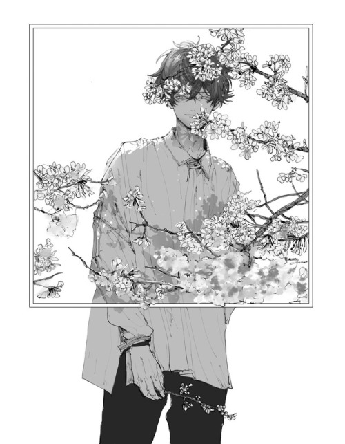 chi9kanojo:「桜の瞬き」槙慶太