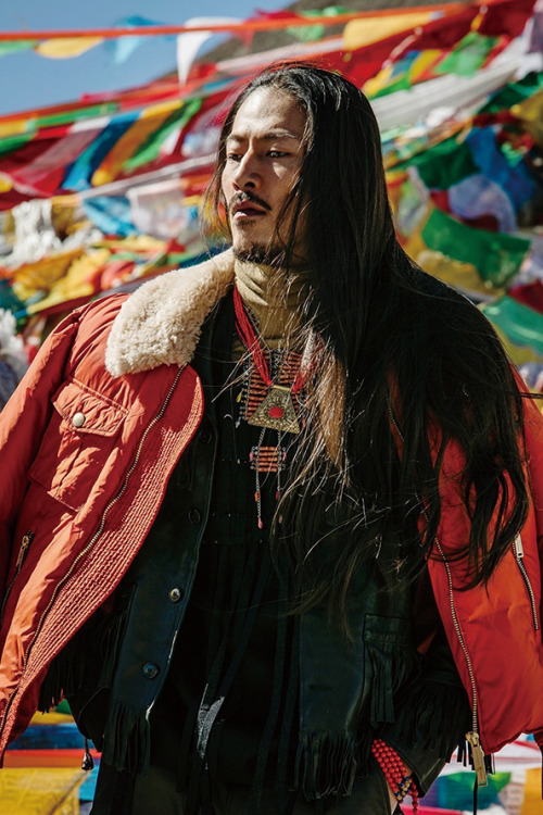 literallyadramaqueen:a mix of old and new, Tibetan stylevia...