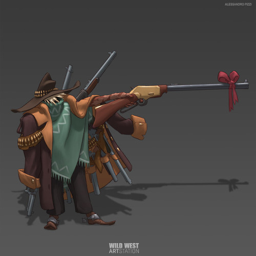 thecollectibles - Wild West - Character Design byAlessandro...