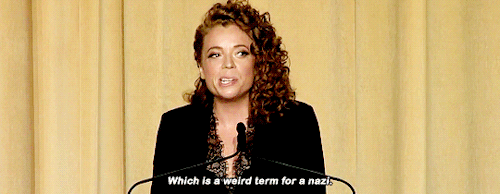 helpmeimobsessed:michelle wolf is braver than any us marine