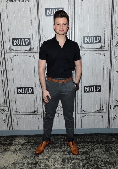 chriscolfernews - Chris Colfer attends the AOL Build Series to...