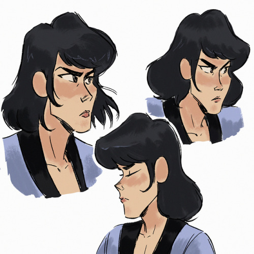 paunchsalazar - more attempts at 3D Lupin but like.. in 2D