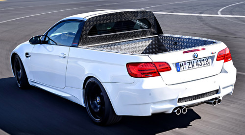 carsthatnevermadeitetc - BMW M3 Pickup, 2011. A one-off concept...