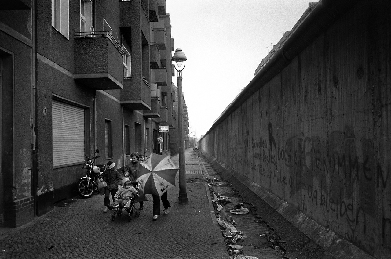 Улица Гейделбергер 1985 год. Берлин.