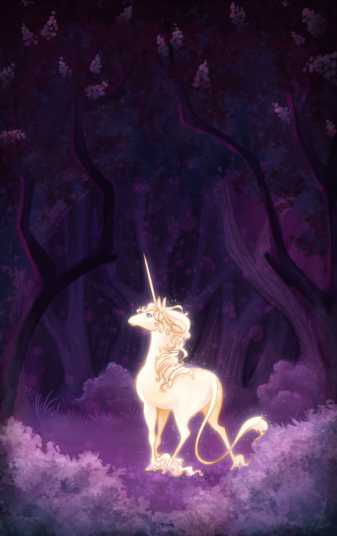 arianwen44 - “The unicorn lived in a lilac wood, and she lived...