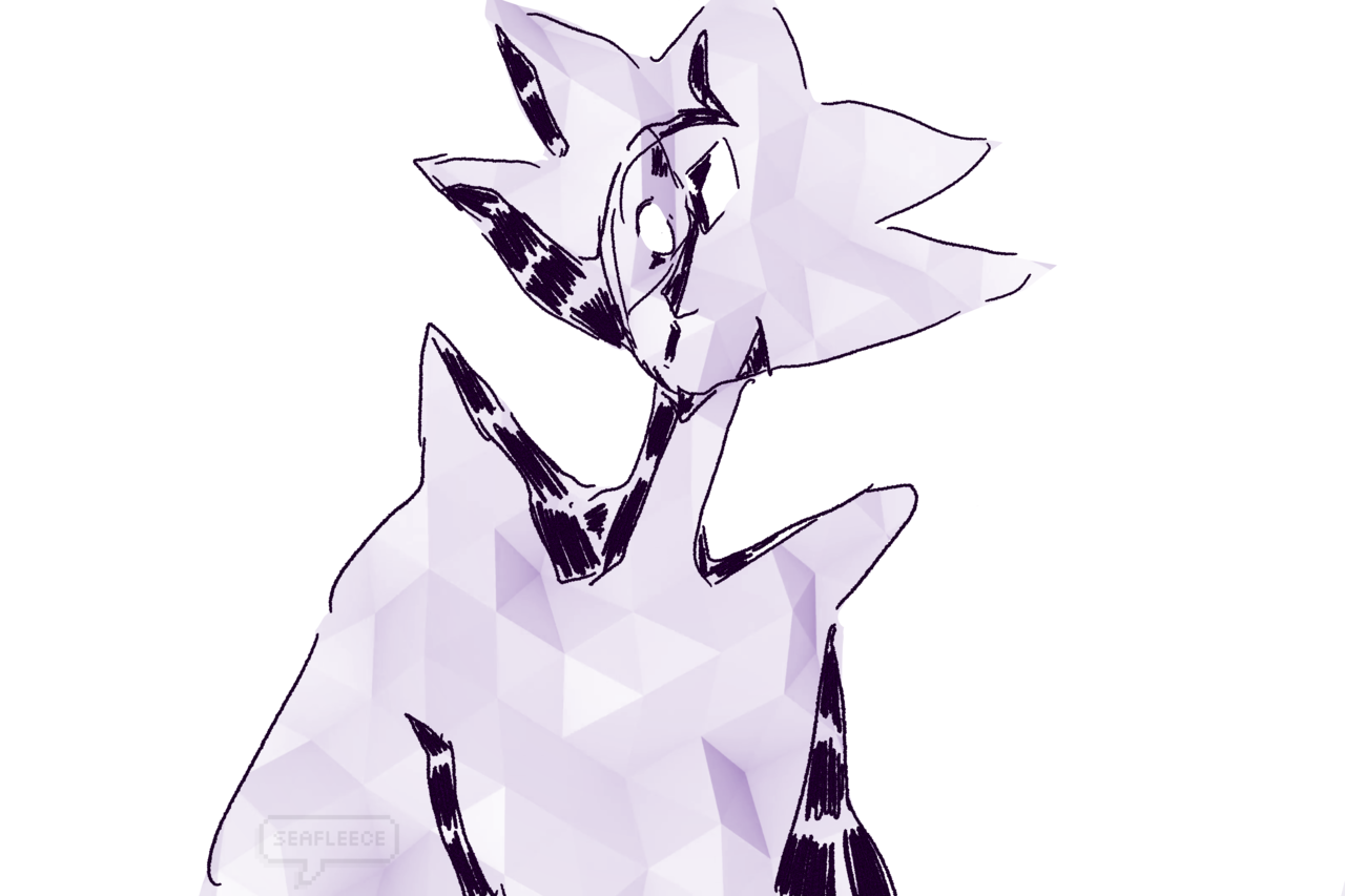 i’m just really excited to see her so. a redraw of the silhouette (it’s transparent!)