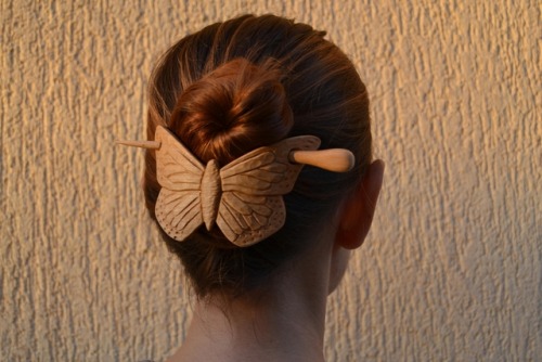 sosuperawesome - Hand Carved Hair Barrettes, by Ivaylo Zlatev on...