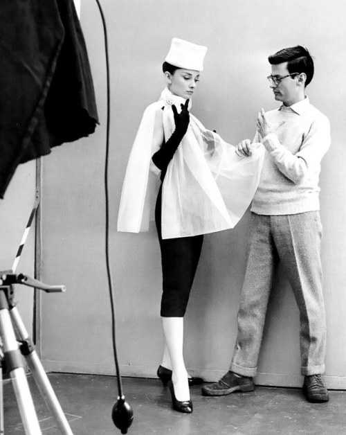 wehadfacesthen - Audrey Hepburn and photographer Richard Avedon...