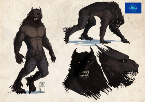 the-lunar-lorkhan - senkkeidraws - werewolves of the world #2 - ...