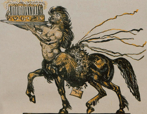 danskjavlarna:From Jugend, 1916.If you’re imagining a centaur...