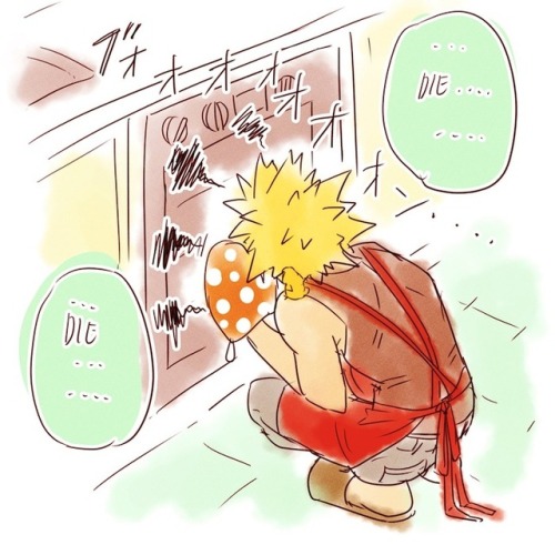 lenomurasan - Some silly domestic Bakugo that I did some time...