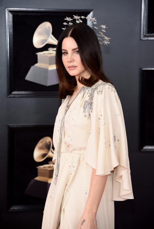 midnight-charm - Lana Del Rey attends the 60th Annual GRAMMY...