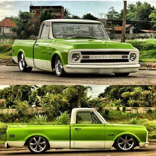square body Chevy truck