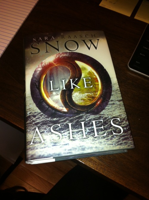 sararaasch:newleafliterary:Our first SNOW LIKE ASHES...