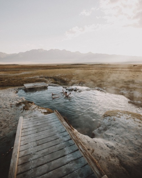 king-horn - This hot spring in the middle of the mountains was my...
