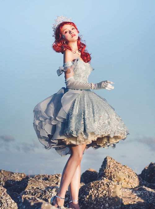 lolita-wardrobe - New Release - 【-The Little Mermaid-】 #Vintage...
