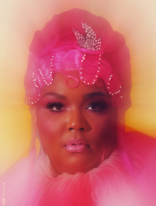 eliciaforever - Lizzo by Elicia Donze, drawn in PS. Please do not...