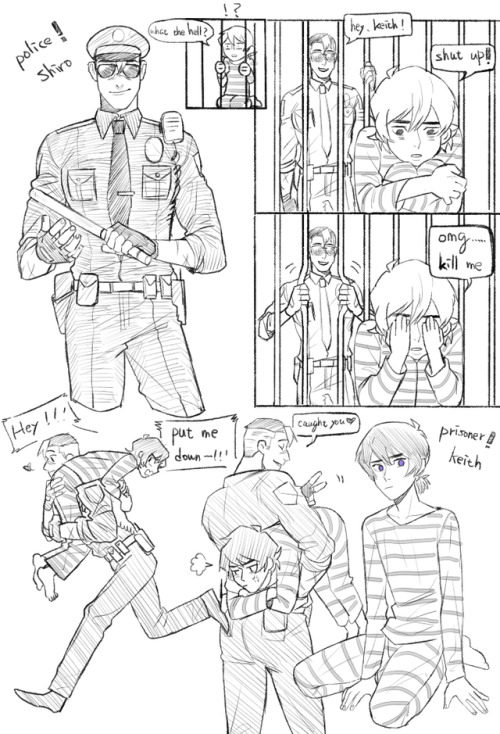 jin-06 - Police!Shiro & Prisoner!Keith