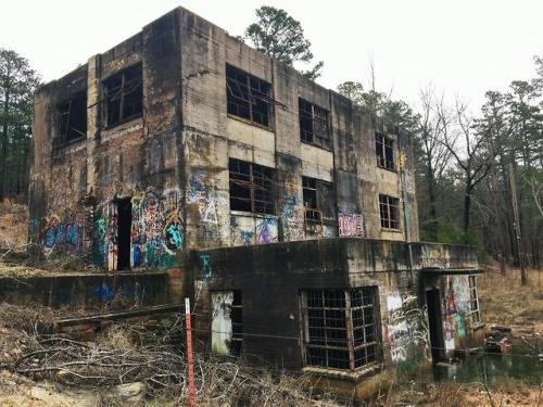 abandonedandurbex - Gutted water treatment plant in the Ouachita...