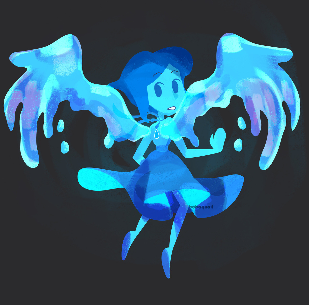 One of the assets used in the Lapis Save the Light animation! 💙