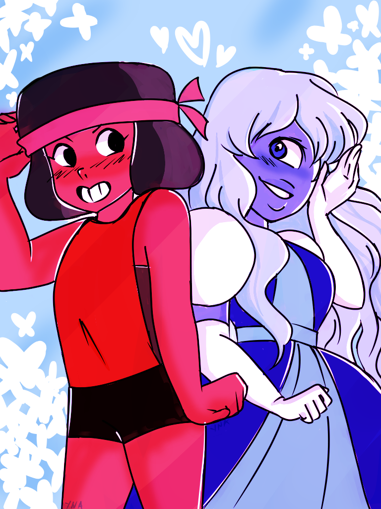Ruby and Sapphire ❤