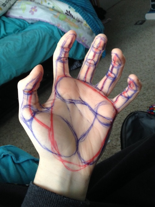 littlez13 - I always struggled drawing hands before anyone told...