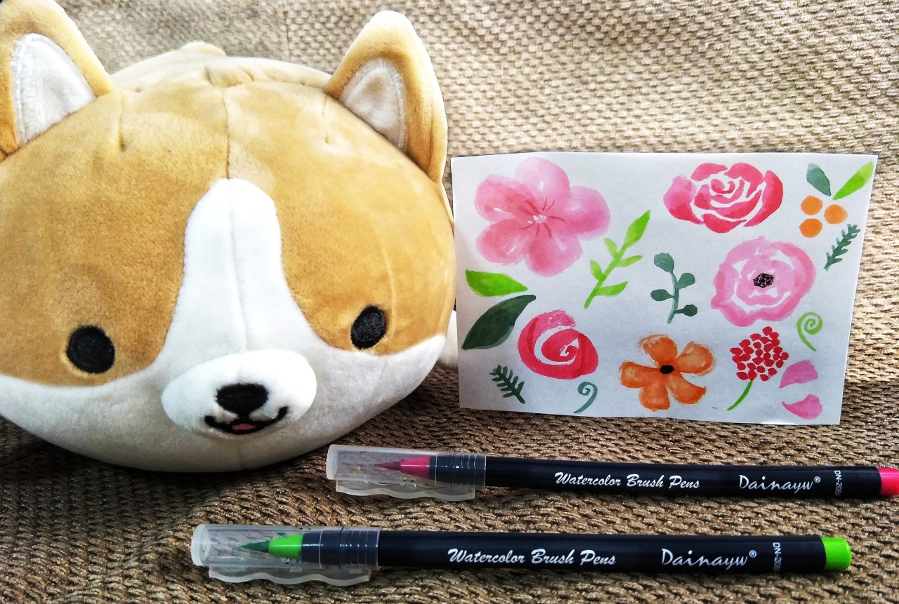 Watercolor Brush Pen Set - Dainayw