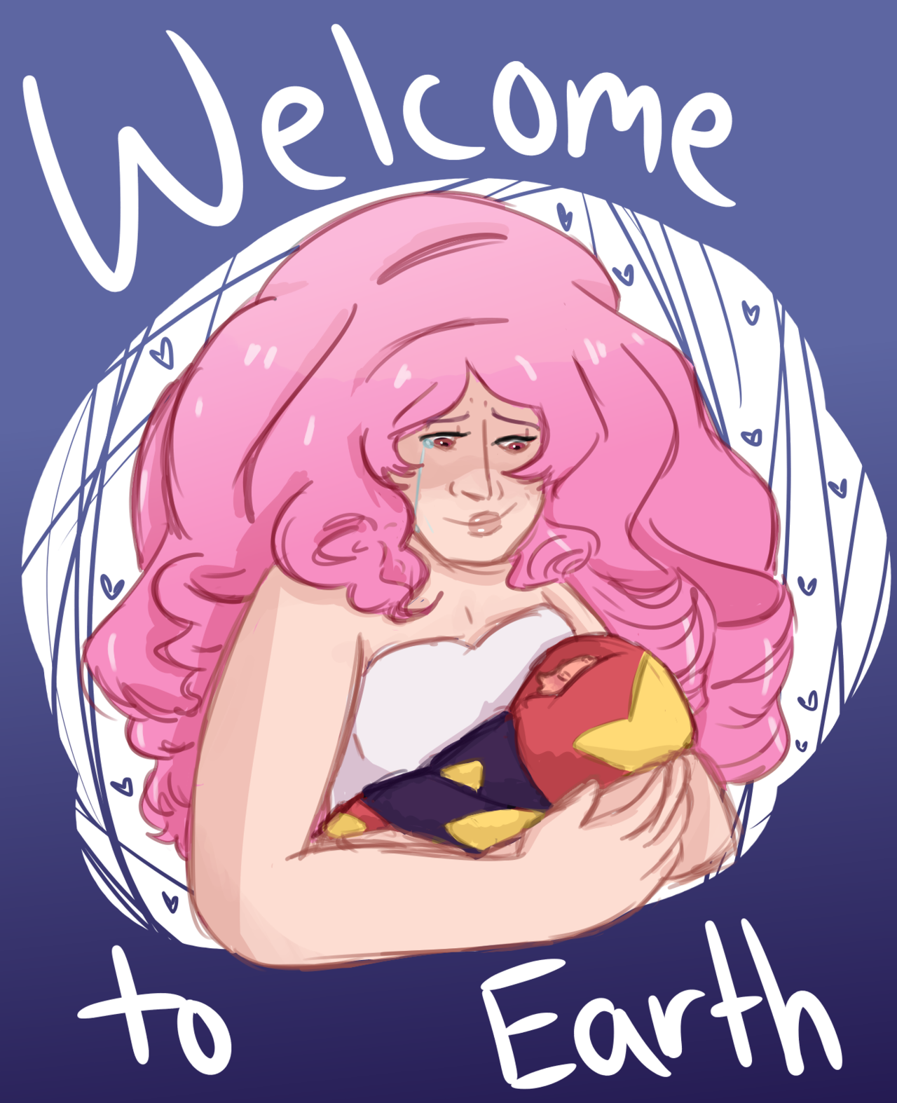 Welcome to Earth! She said it to her Amethysts all those years ago, but she never got the chance to say it to her son.