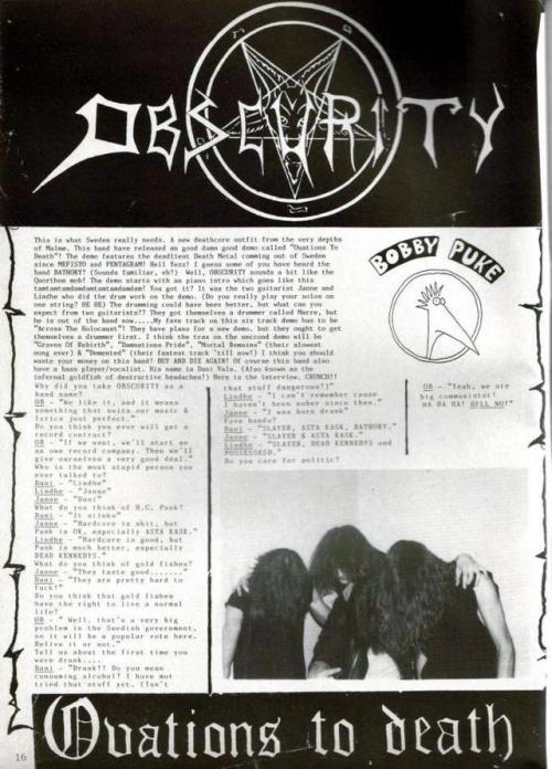 deth-amphetamine - wrath-from-the-unknown - OBSCURITY (SWEDEN),...