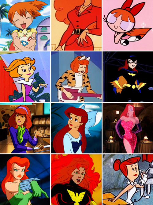 thatwassexual - iconic cartoon redheads