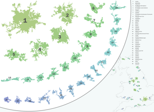 maptitude1 - Comparative sizes of the UK’s 30 most populous...
