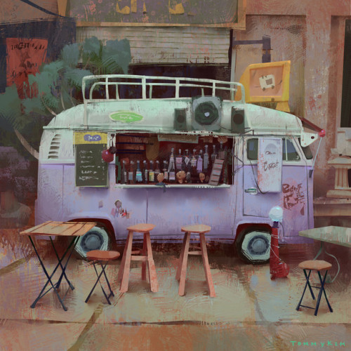 thecollectibles - Mobile Cafe Studies byTommy Kim