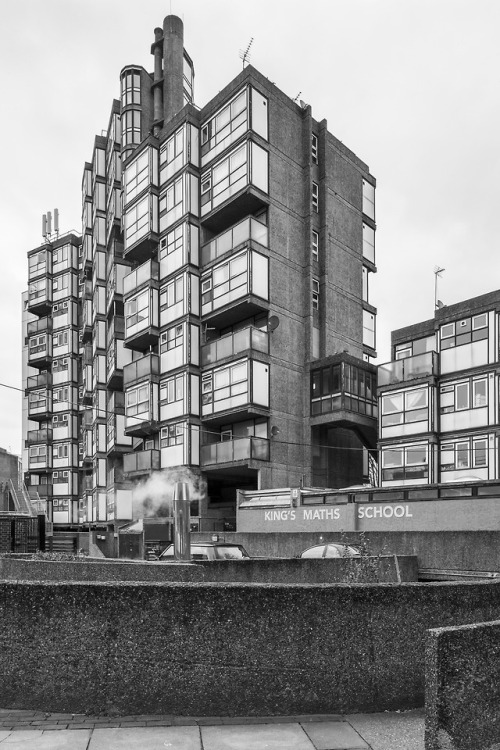 new-brutalism - Lambeth Towers 5, London, George Finch for...