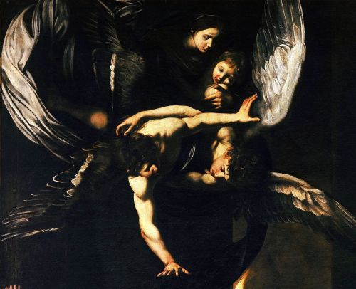 mxcbth:The Seven Works of Mercy (Detail), c. 1607 — Caravaggio