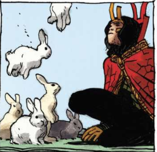 chris-phd - Asgardian Brothers playing with bunnies 