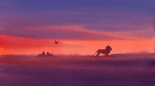 scurviesdisneyblog - The Lion King concept art 