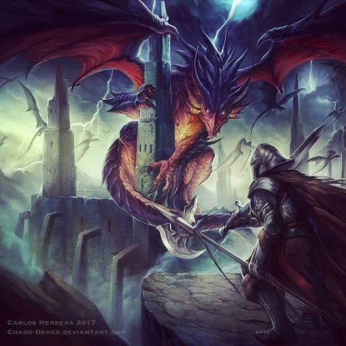 awesomedigitalart - Evil nest by Chaos-Draco