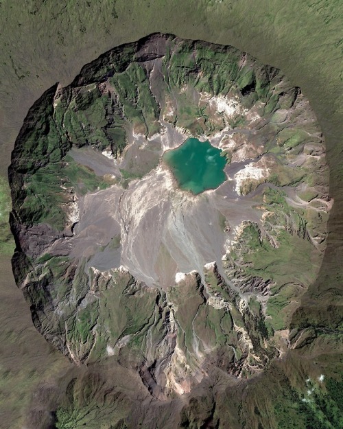 dailyoverview - Mount Tambora is an active stratovolcano on...